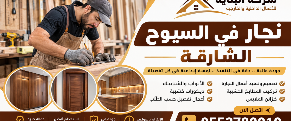 نجار في السيوح الشارقة