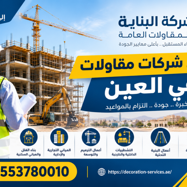 أفضل شركات مقاولات في العين