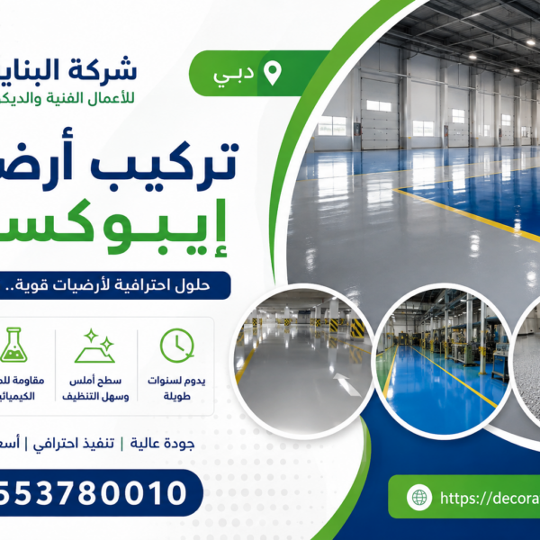 تركيب أرضيات إيبوكسي في دبي