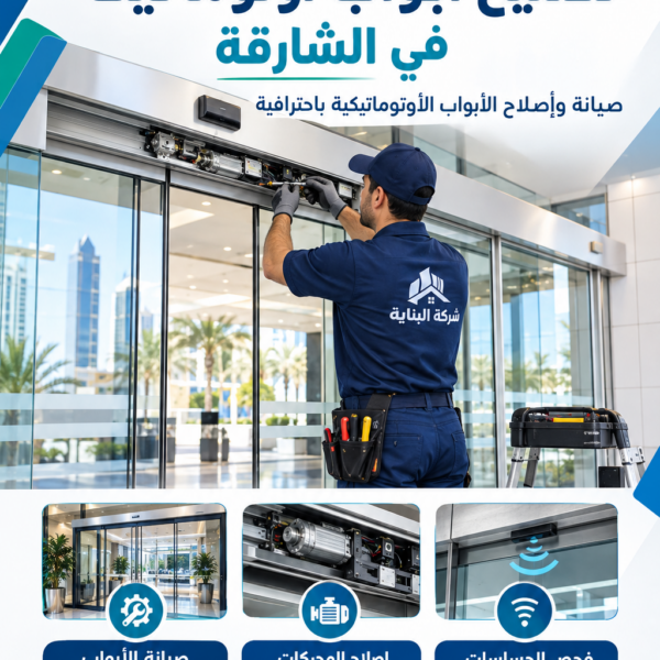تصليح أبواب أوتوماتيك في الشارقة